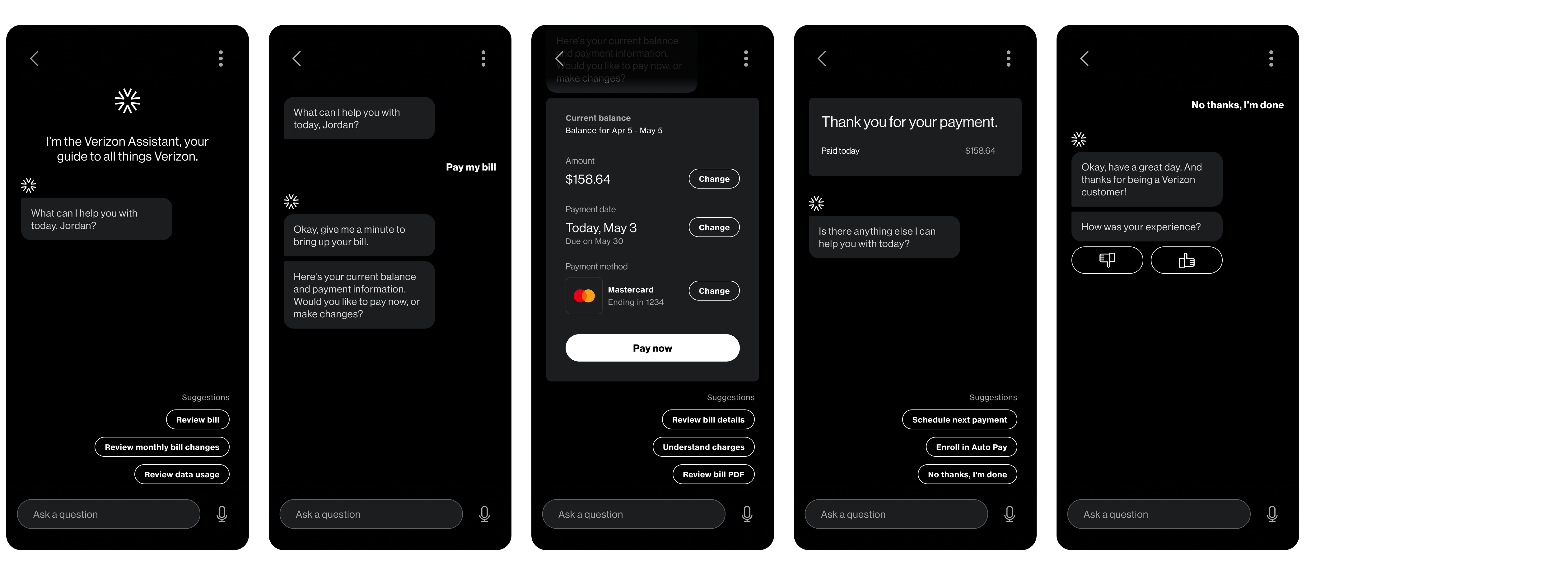 Billing and payments flow